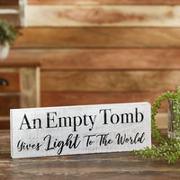 Thumbnail for An Empty Tomb Wooden Sign 5x15