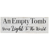 Thumbnail for An Empty Tomb Wooden Sign 5x15