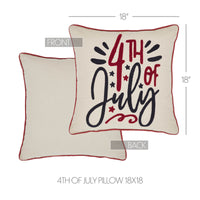 Thumbnail for 4th Of July Pillow 18x18