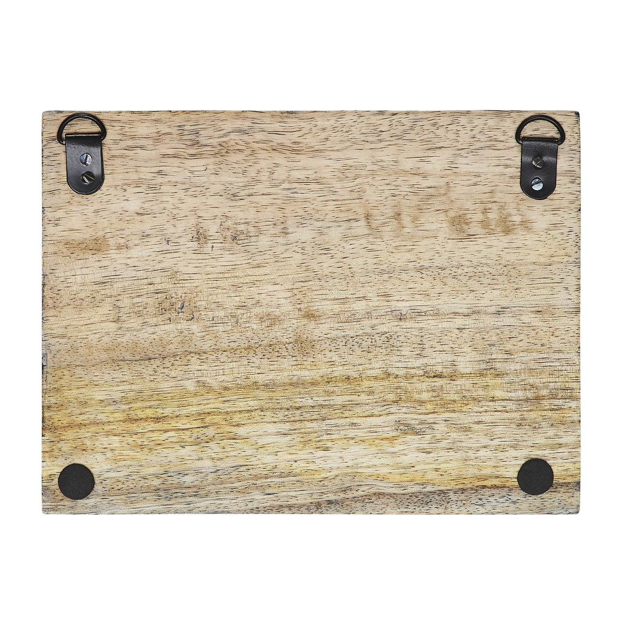 Bless The Lord Blue Wooden Sign 6x8x1.5 - The Fox Decor