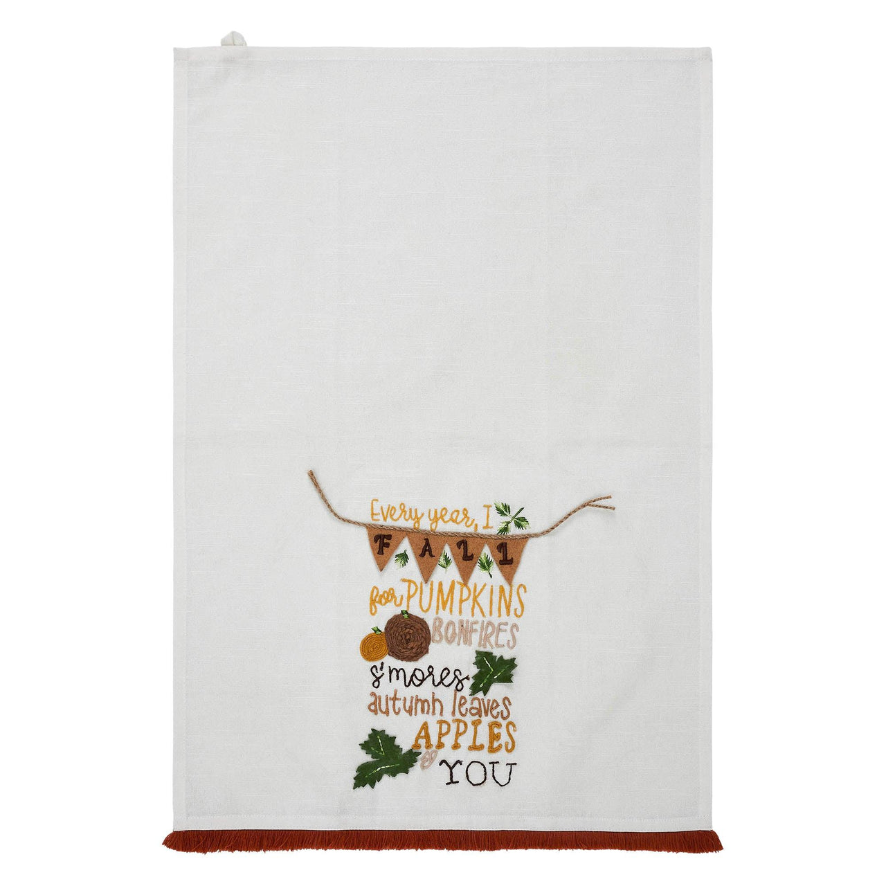 Fall Pumpkin Tea Towel 19x28 - The Fox Decor