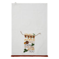 Fall Pumpkin Tea Towel 19x28 - The Fox Decor