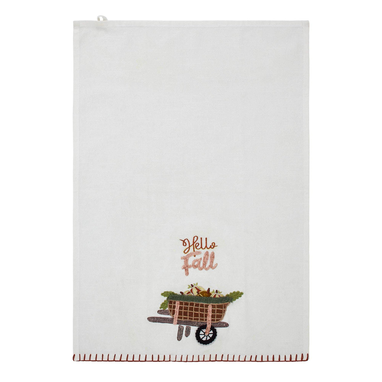 Hello Fall Tea Towel 19x28 - The Fox Decor