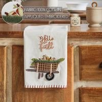 Hello Fall Tea Towel 19x28 - The Fox Decor