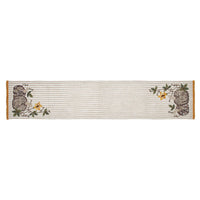 Autumn Pumpkin Patch Stripes Runner 12x60 - The Fox Decor