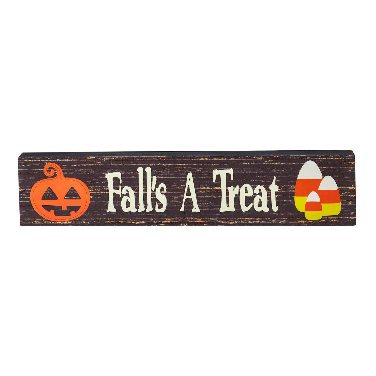 Fall's A Treat MDF Sign 3x14x1 - The Fox Decor