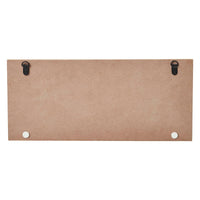 Prim Stars w/ Raven Saltbox House Mustard Base Welcome MDF Sign 7x16 - The Fox Decor