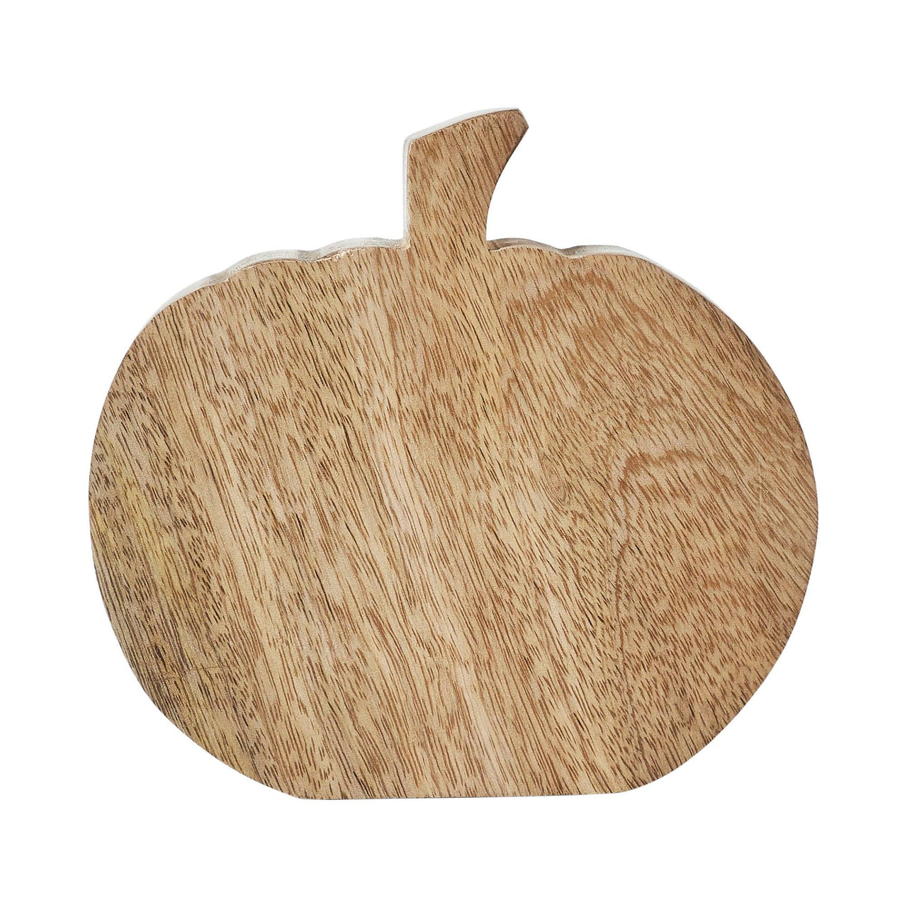 Farm Fresh Pumpkin Patch Pumpkin Shaped Wood Decor 6.25x6x1.25 - The Fox Decor