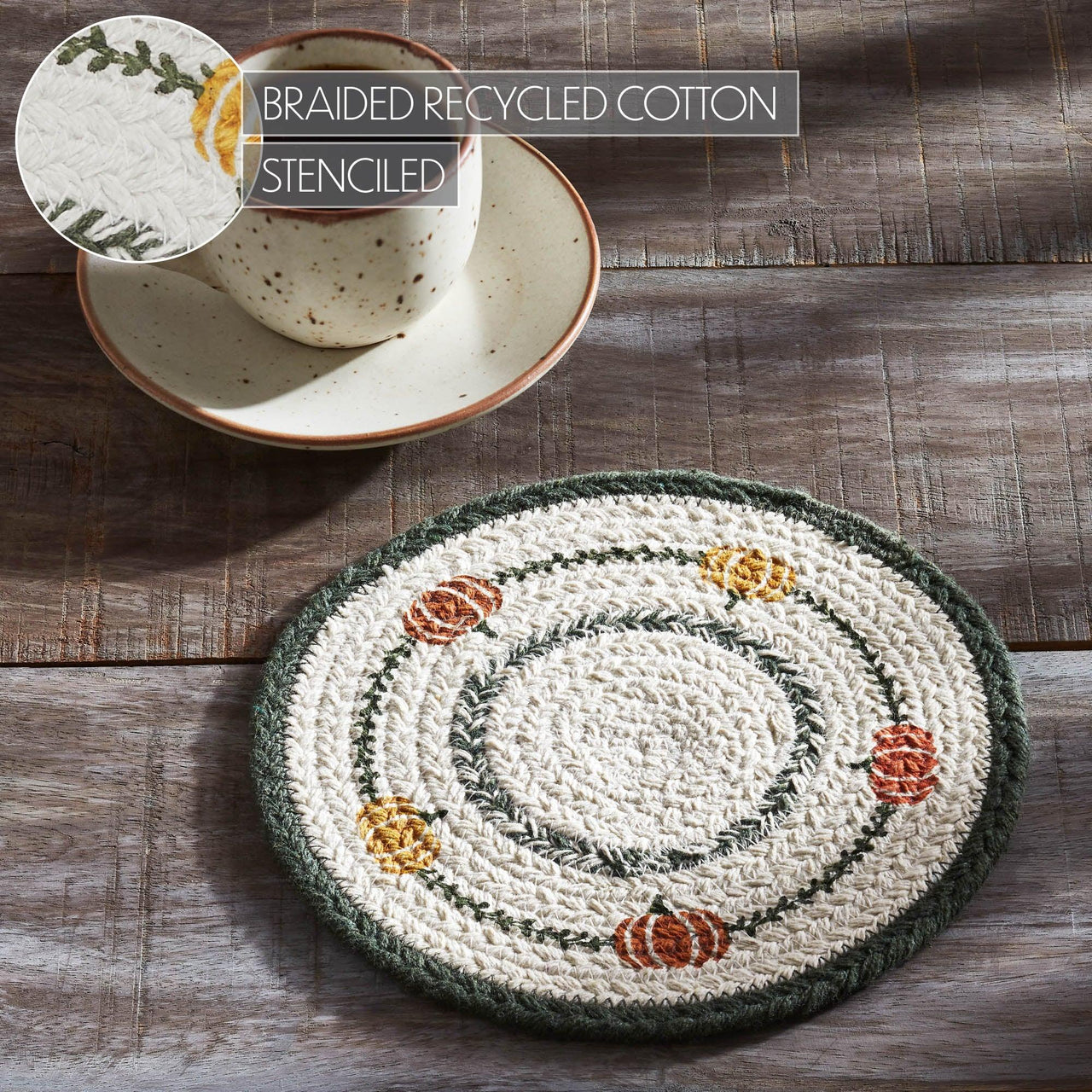 Pumpkin Bounty Stencil Trivet 8 - The Fox Decor