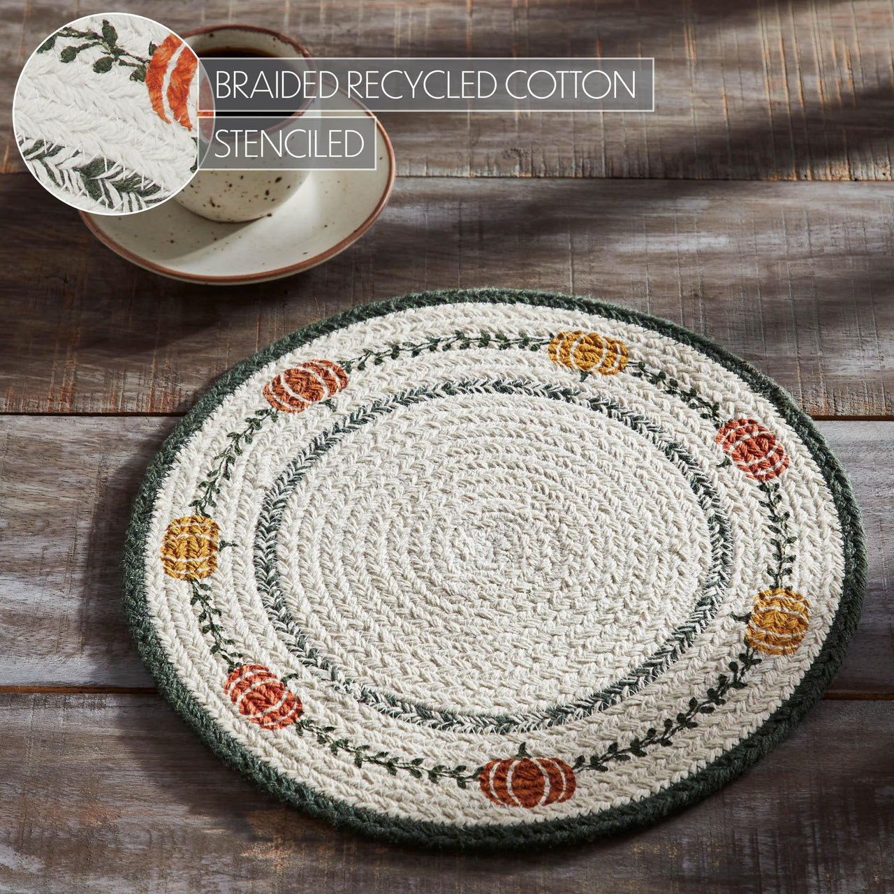 Pumpkin Bounty Stencil Trivet 12 - The Fox Decor