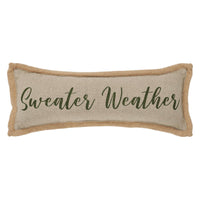 Pumpkin Bounty Sweater Weather Pillow 5x15 - The Fox Decor