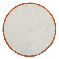 Country Halloween Stencil Placemat 14 inch Diameter - The Fox Decor