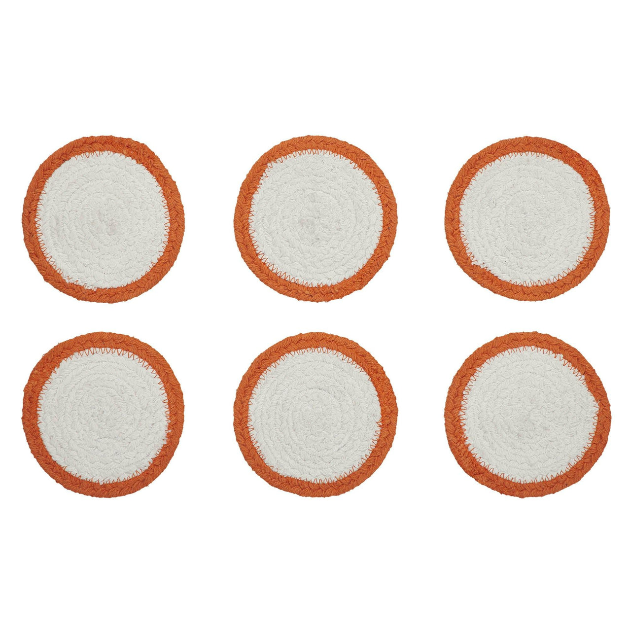 Country Halloween Stencil Coaster Set of 6 - The Fox Decor