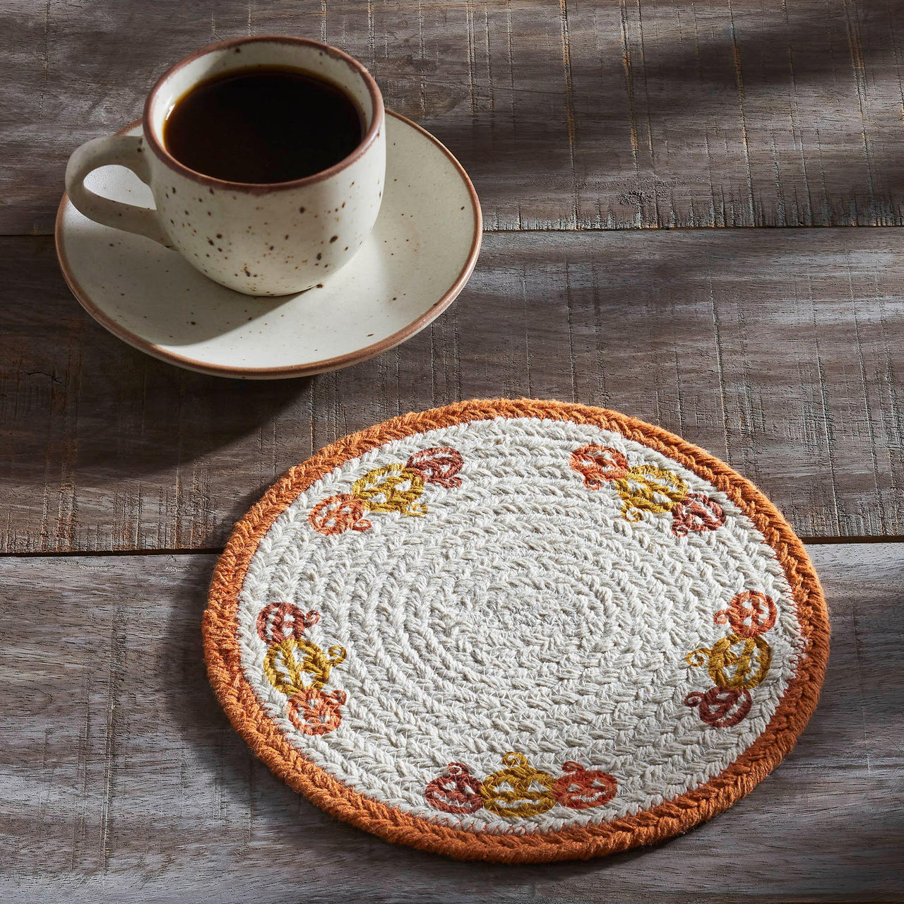 Country Halloween Stencil Trivet 8 - The Fox Decor