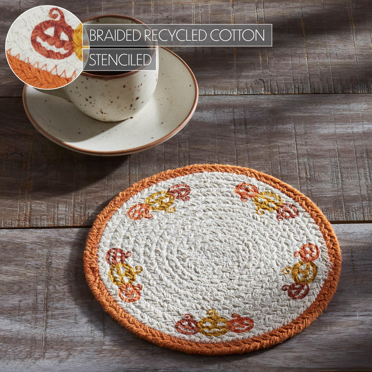 Country Halloween Stencil Trivet 8 - The Fox Decor