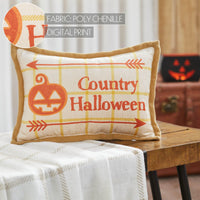 Country Halloween Pillow 9.5x14 - The Fox Decor