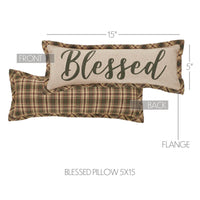 Harvest Blessings Blessed Pillow 5x15 - The Fox Decor