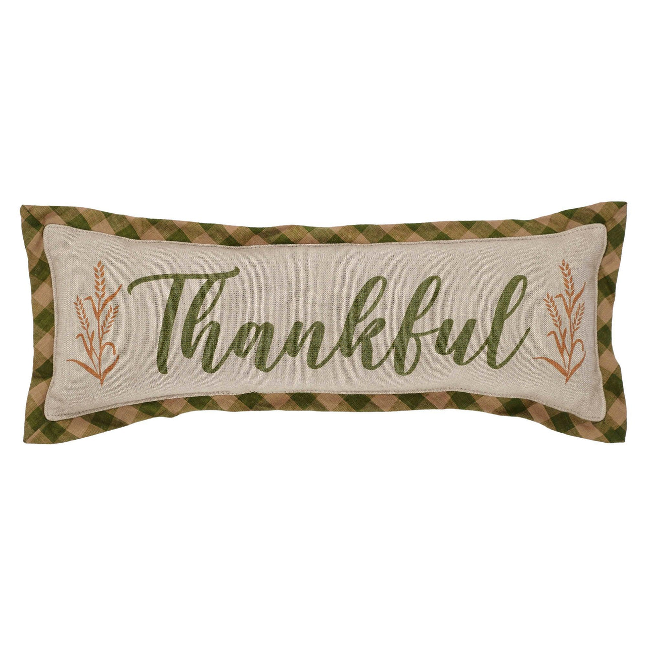 Harvest Blessings Thankful Pillow 5x15 - The Fox Decor