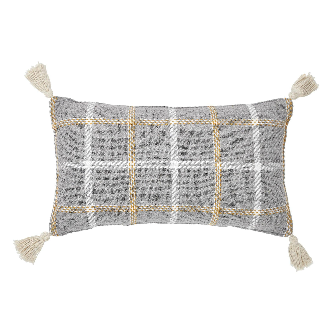 Harvest Blessings Give Thanks Woven Pillow 7x13 - The Fox Decor