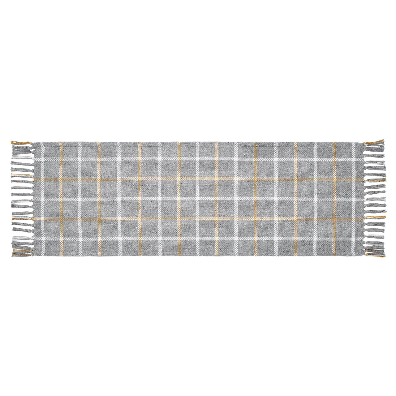 Harvest Blessings Woven Plaid Runner 12x36 - The Fox Decor