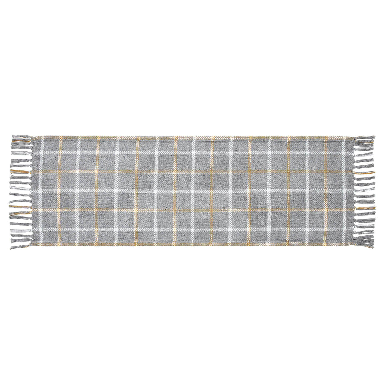 Harvest Blessings Woven Plaid Runner 12x36 - The Fox Decor