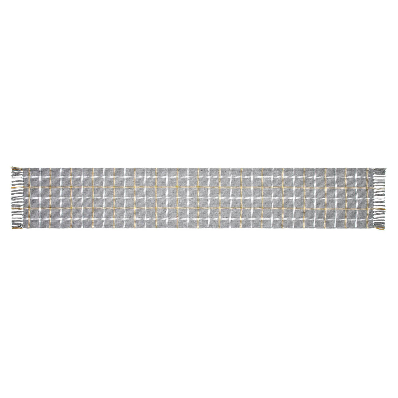 Harvest Blessings Woven Plaid Runner 12x72 - The Fox Decor