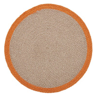 Harvest Blessings Natural Stencil Pumpkin Trivet 12 - The Fox Decor