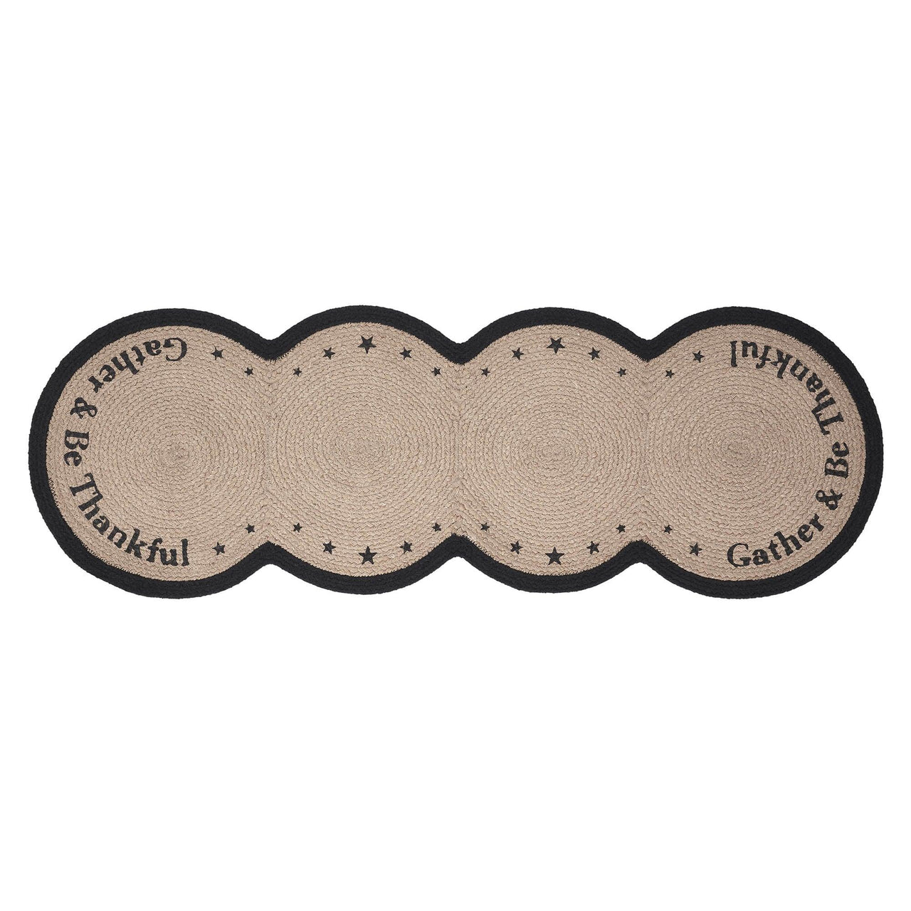 Harvest Blessings Stencil Gather & Be Thankful Runner 12x36 - The Fox Decor