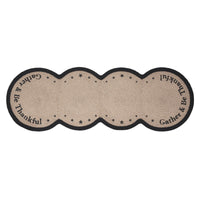 Harvest Blessings Stencil Gather & Be Thankful Runner 12x36 - The Fox Decor