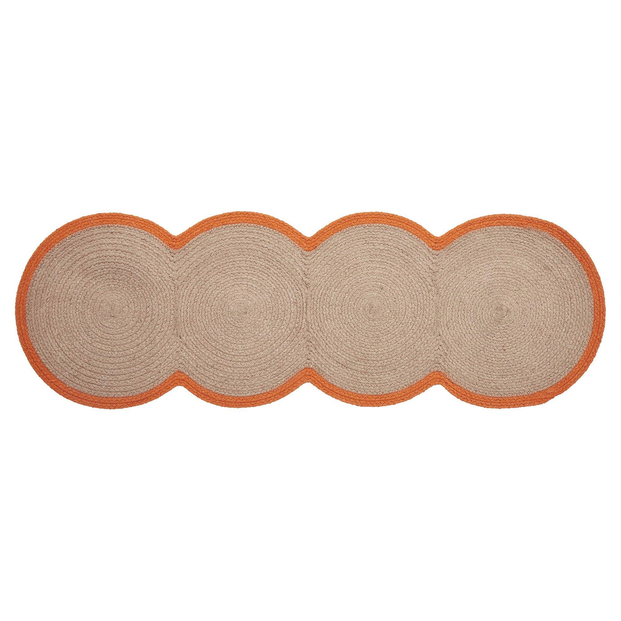 Harvest Blessings Natural Stencil Pumpkin Runner 12x36 - The Fox Decor