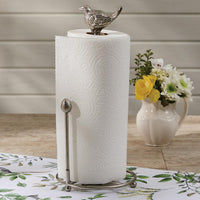 Songird Paper Towel Holder - Silver - The Fox Decor