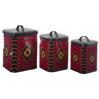 Red Dawn Canisters - Set of 2Park Designs - The Fox Decor