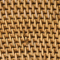 Rattan Oval Placemat - The Fox Decor