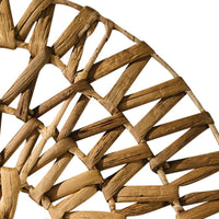 Water Hyacinth Mandela Charger - The Fox Decor