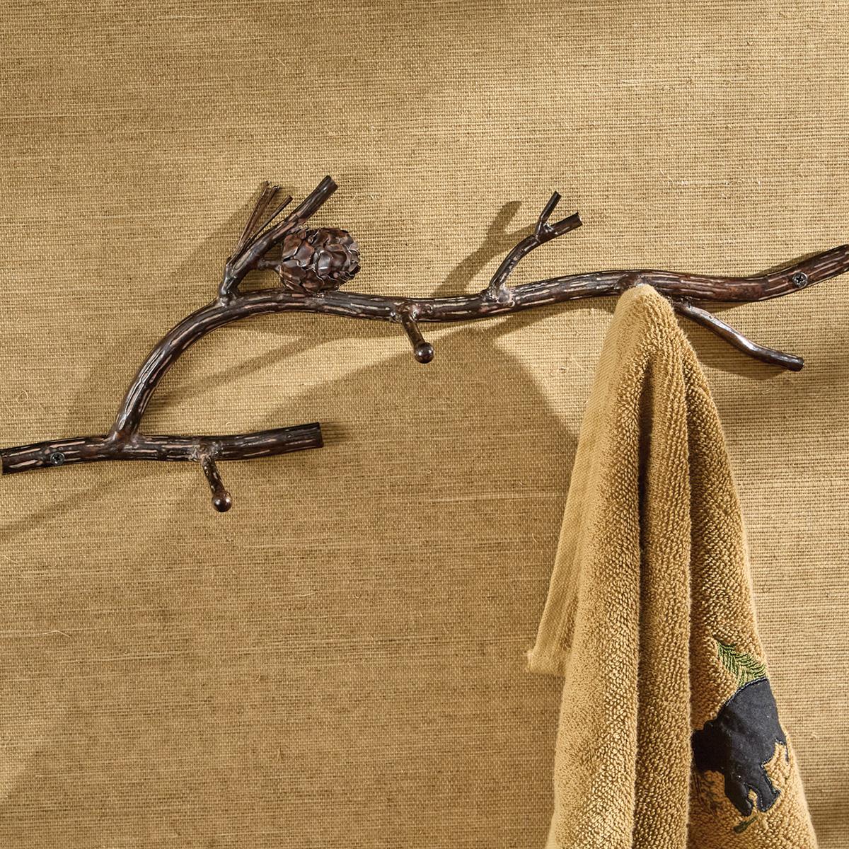 Tall Pines 3 Arm Hook - The Fox Decor