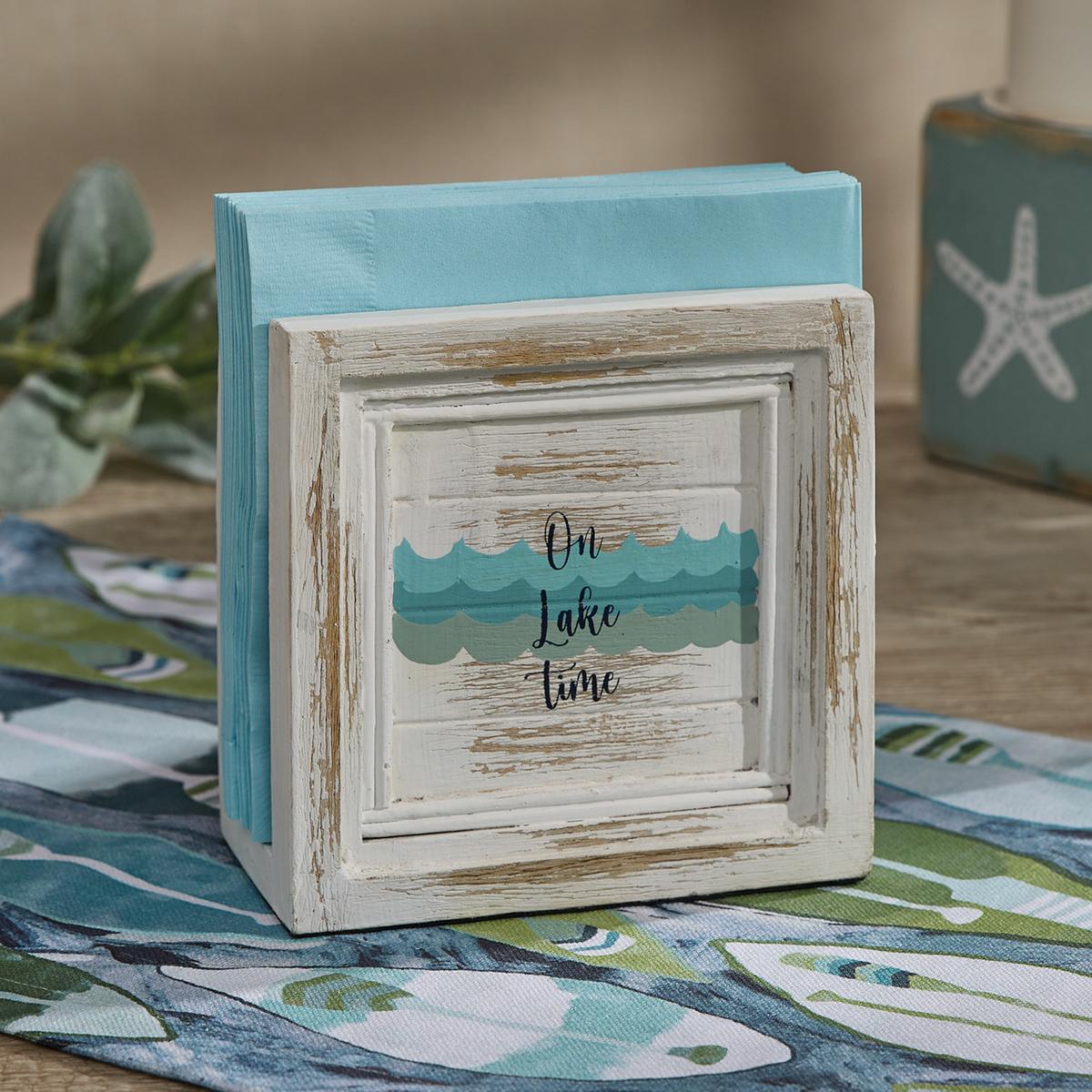Lake House Napkin Holder - Set of 2 Park Designs - The Fox Decor