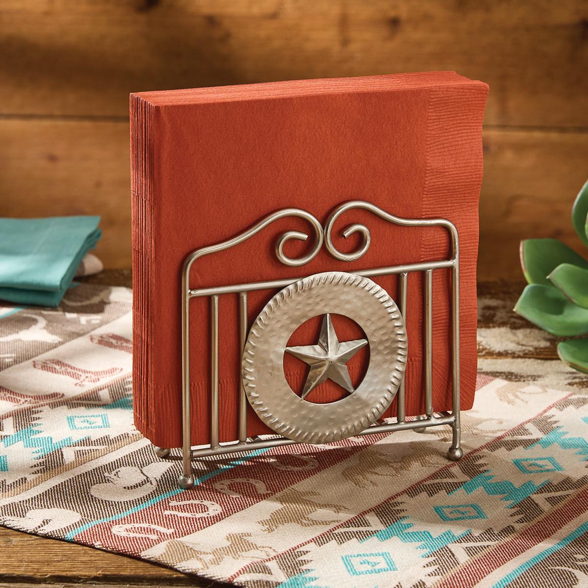Western Star Napkin Holder - The Fox Decor