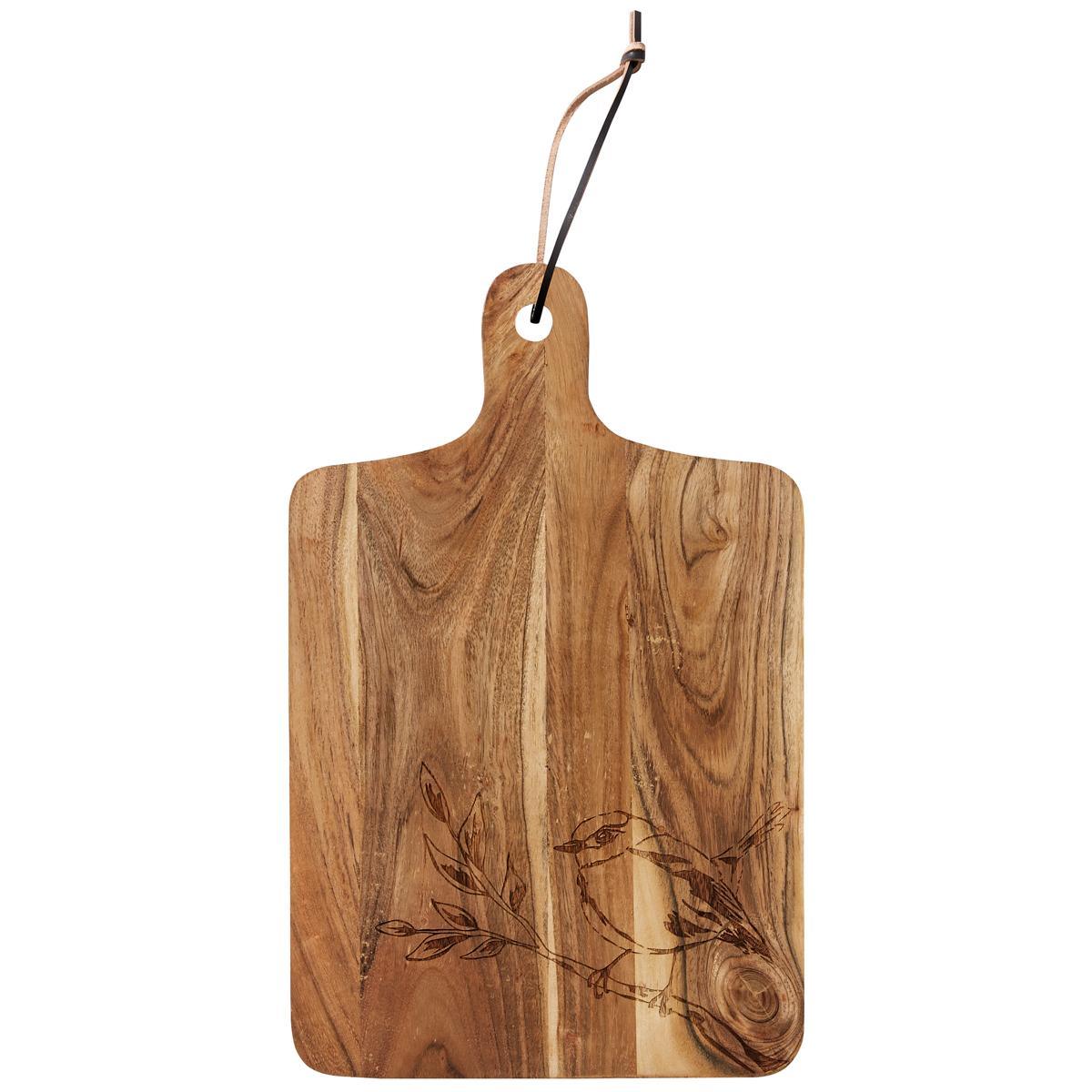 Leaves Etched Wood Cutting Board - Set of 2 Park Designs - The Fox Decor