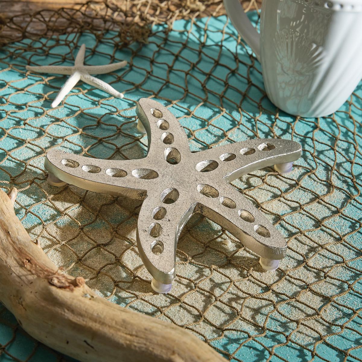 Starfish Metal Trivet - The Fox Decor