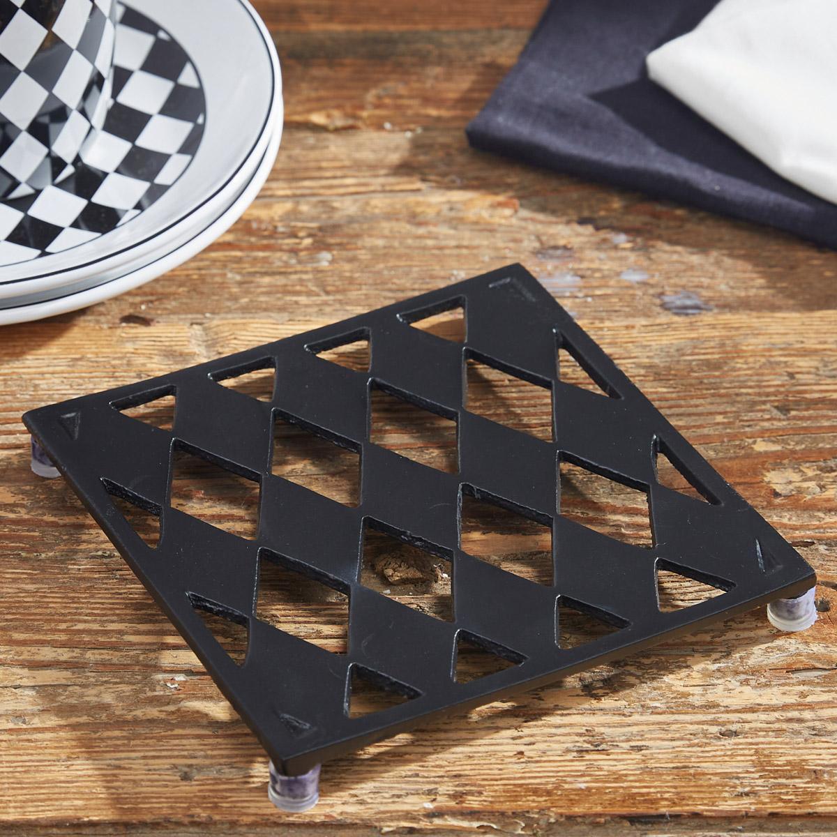 Harlequin Metal Trivet - Park Designs - The Fox Decor