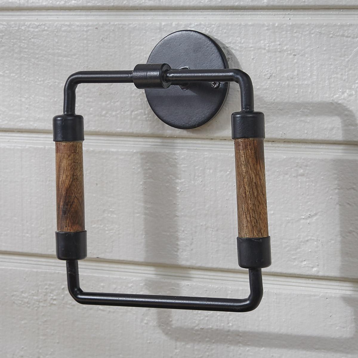 Urban Farmhouse Towel Ring - The Fox Decor