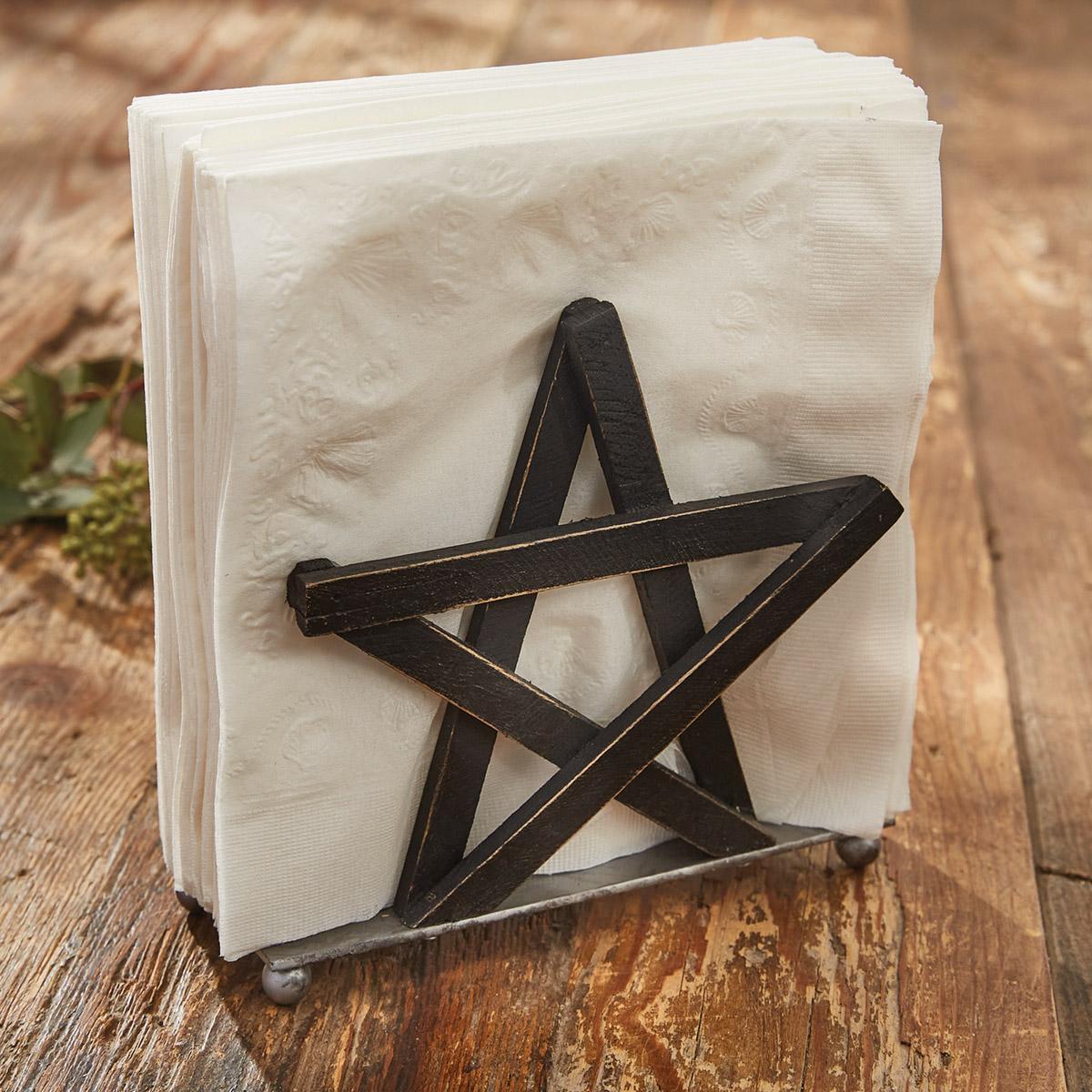 Tobacco Star Napkin Holder - The Fox Decor