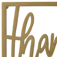 Thankful Metal Trivet - The Fox Decor