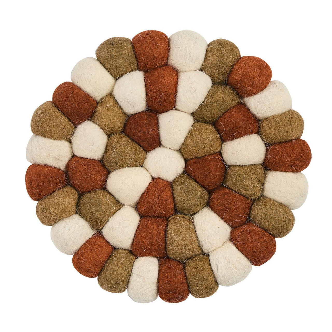 Fall Wool Ball Trivet - Set of 2 Park Designs - The Fox Decor