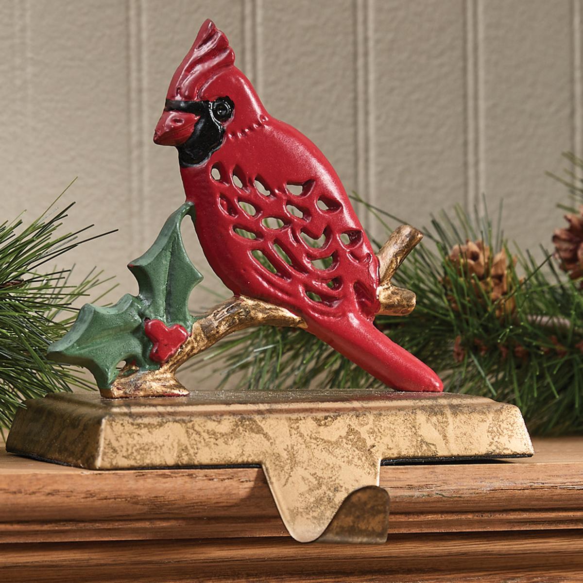 Cardinal Stocking Hanger - Set of 2 Park Designs - The Fox Decor