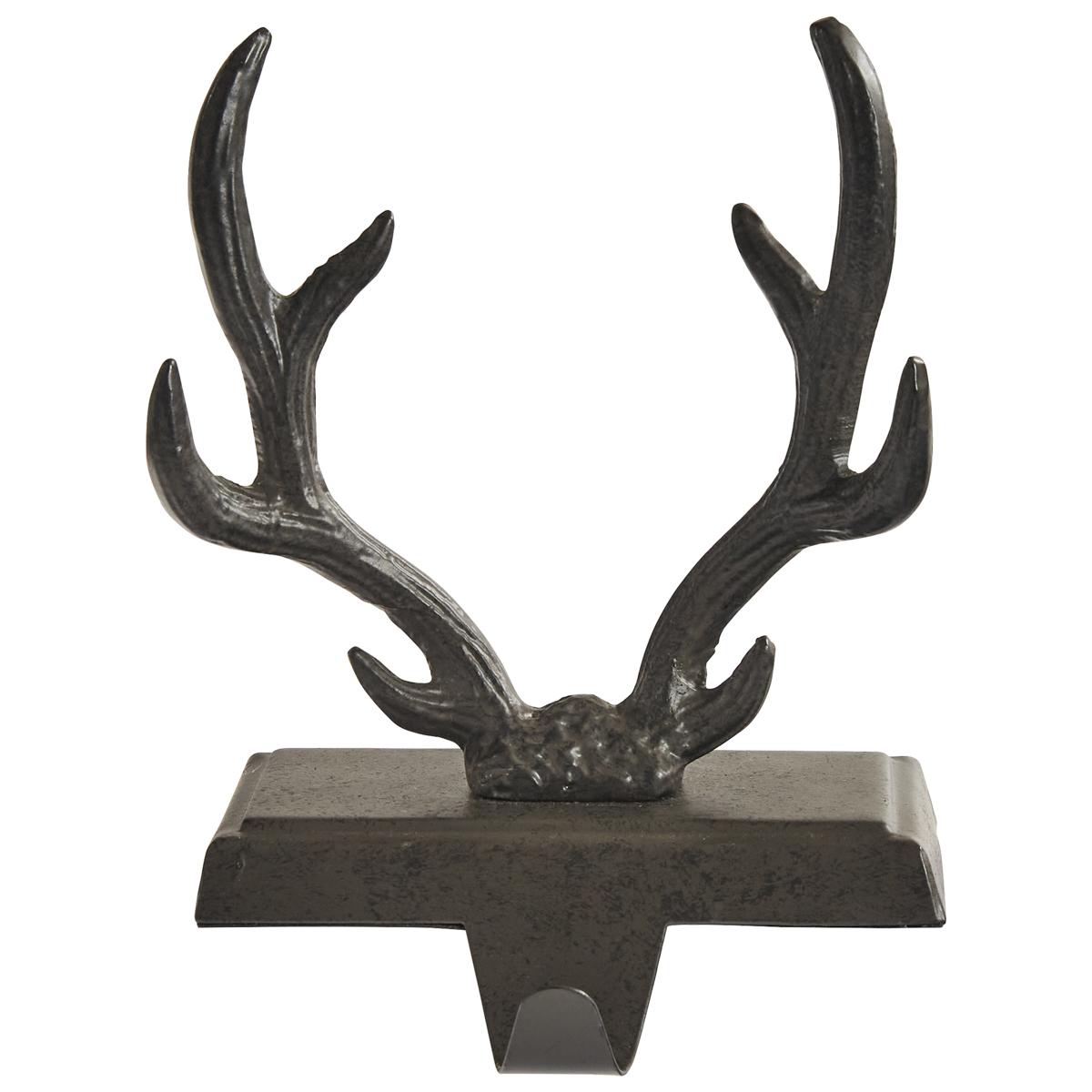 Eva & Co Antler Stocking Hanger - Iron Set of 2 Park Designs