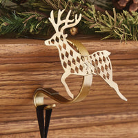 Thumbnail for Jumping Deer Stocking Hanger - Park Designs