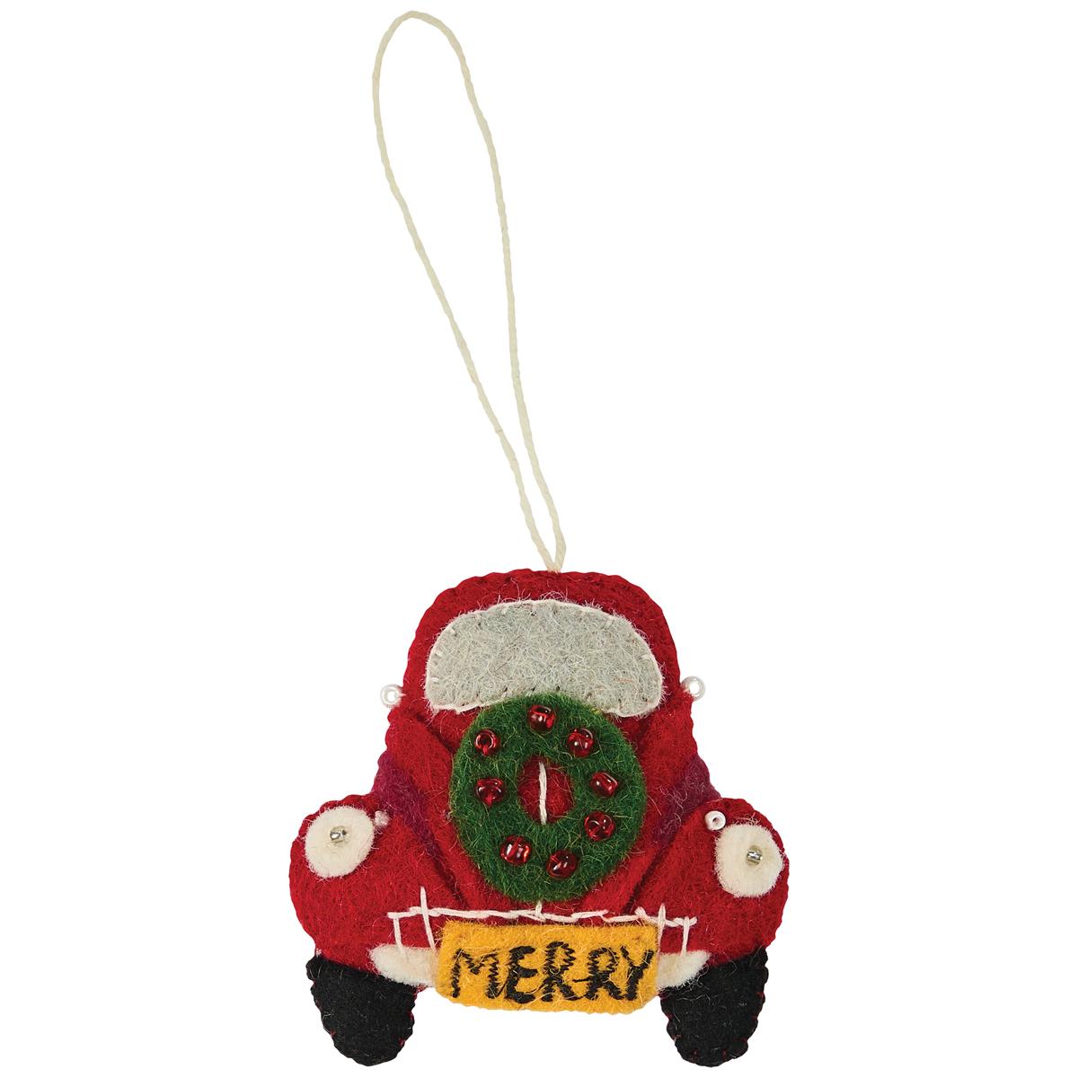 Holiday Road Trip Beetle Ornament - Set of 4 Park Designs - The Fox Decor