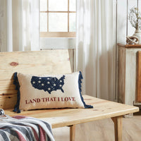Land That I Love Pillow 14x22 VHC Brands