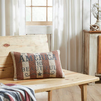 America The Beautiful Pillow 14x22 - VHC Brands